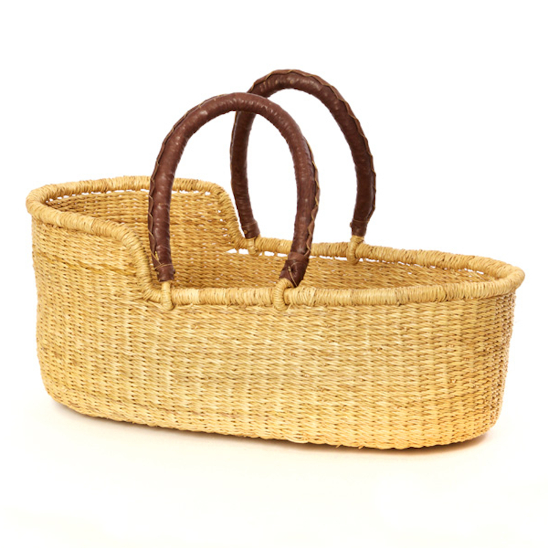Doll Bolga Moses Basket